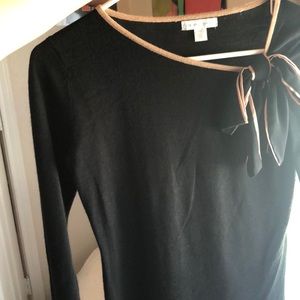 Black long sleeve sweater